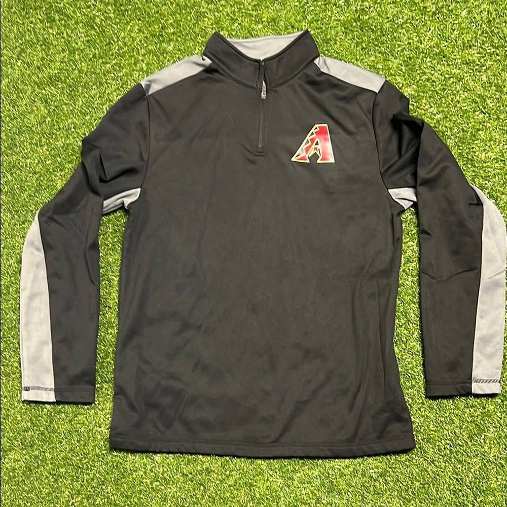 Fanatics Arizona Diamondbacks Black 1/4 Zip Pullover